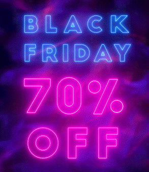 70% off Everything BLACK FRIDAY SALE